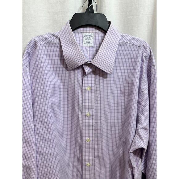 LOT OF 5 Brooks Brothers Button Long Sleeve Dress Shirt Sz 17-17 1/2 34/35 #14 - Picture 6 of 16